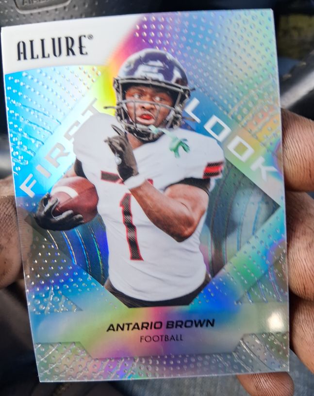 2025 Upper Deck Allure SE First Look #132 Antario Brown — front