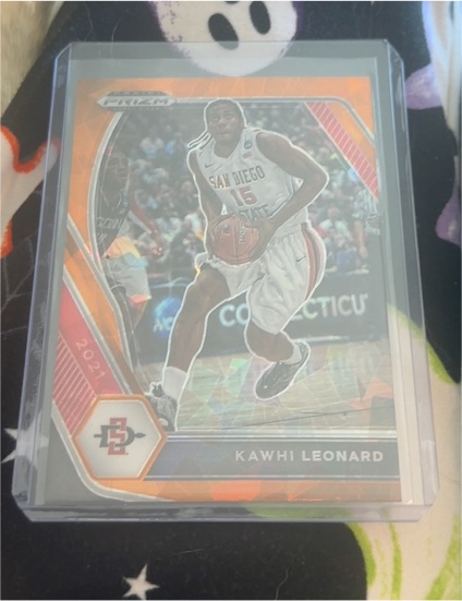 2021-22 Panini Prizm Draft Picks #57 Kawhi Leonard — front