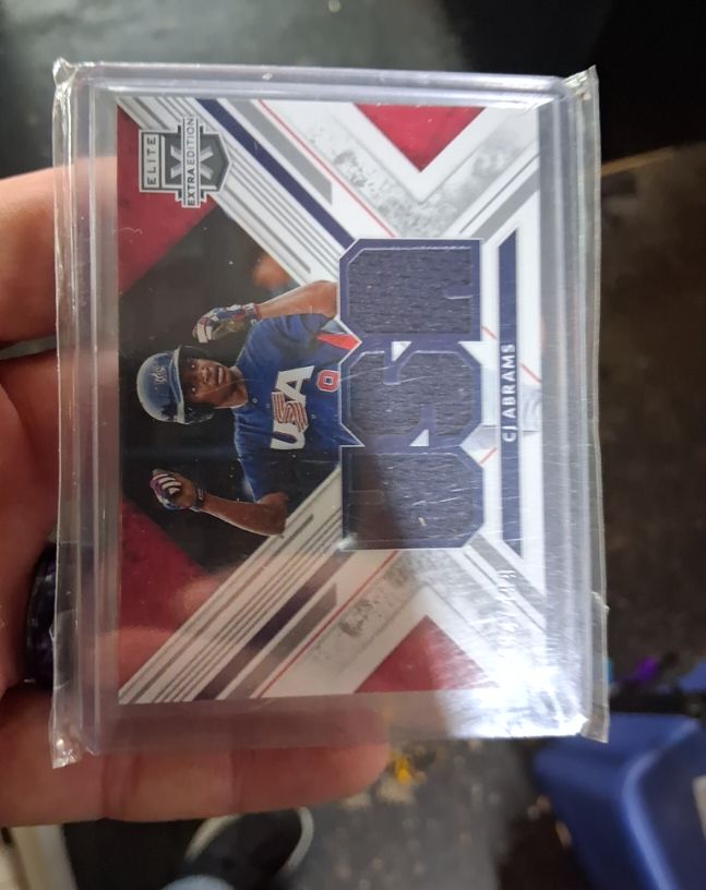 2019 Panini Elite Extra Edition USA Baseball C. Abrams — front