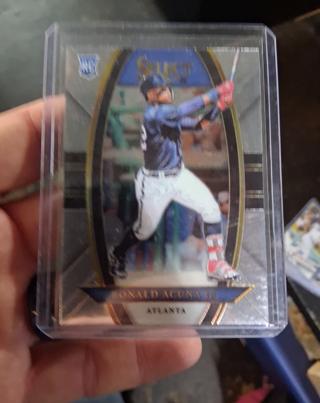 2018 Panini Select #2 Ronald Acuna Jr — front