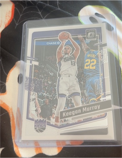 2023-24 Panini Donruss Optic #97 Keegan Murray — front