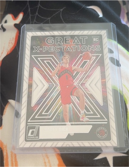 2023-24 Panini Donruss #4 Gradey Dick Great X-Pectations Rookie Card — front