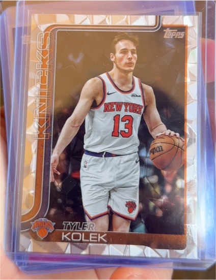 2025-26 Topps #20 Tyler Kolek — front