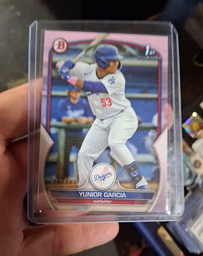 2023 Bowman #BP-142 Yunior Garcia — front