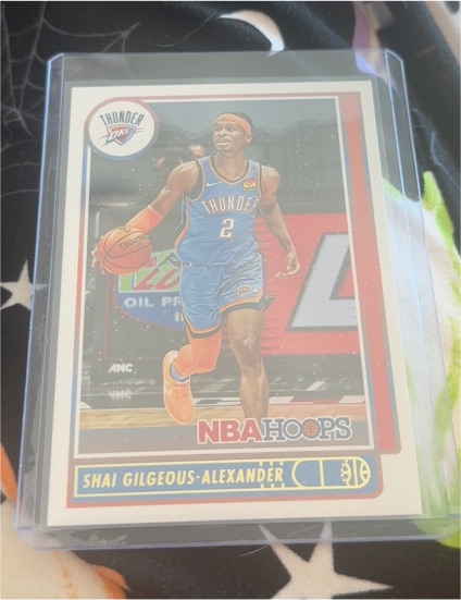 2021-22 Panini NBA Hoops #3 Shai Gilgeous-Alexander — front