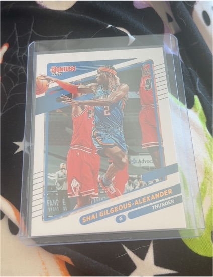 2021-22 Donruss #23 Shai Gilgeous-Alexander — front
