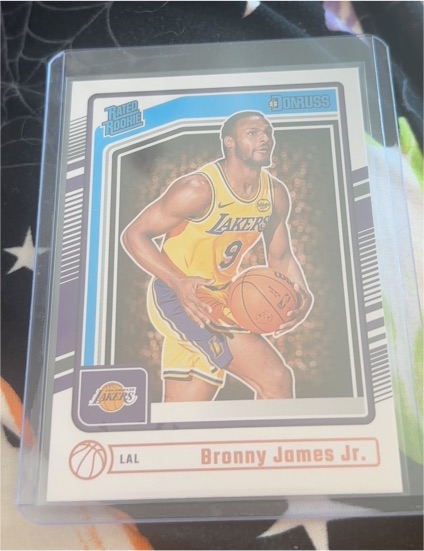 2024-25 Panini Donruss #243 Bronny James Jr. — front
