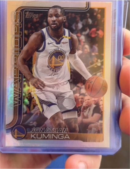 2025-26 Topps #138 Jonathan Kuminga — front