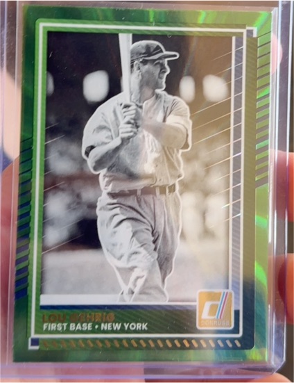 2025 Donruss #55 Lou Gehrig — front