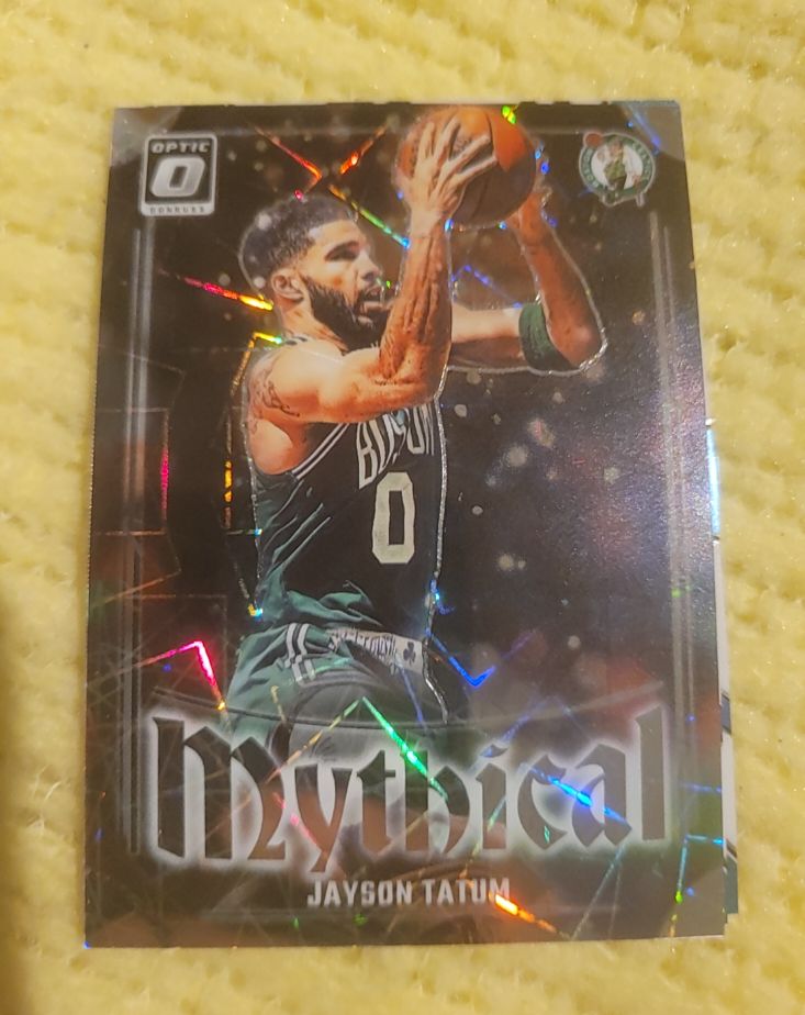 2024-25 Panini Donruss Optic #19 Jayson Tatum Mythical — front