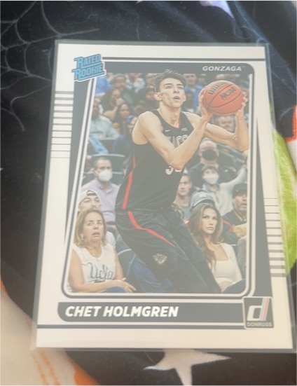 2022-23 Panini Chronicles Draft Picks - Donruss Rated Rookies #1 Chet Holmgren — front