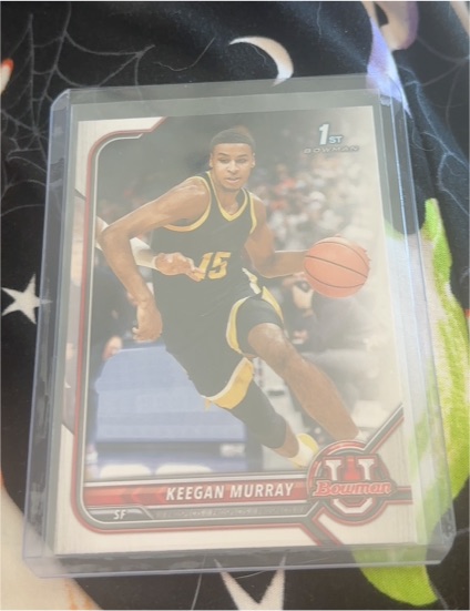 2021-22 Bowman University #94 Keegan Murray — front