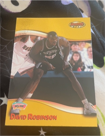1998-99 Bowman's Best #83 David Robinson — front