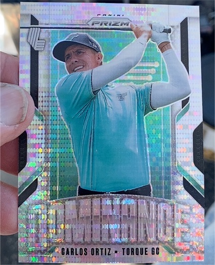 2025 Panini Prizm LIV Golf Dominance #11 Carlos Ortiz — front