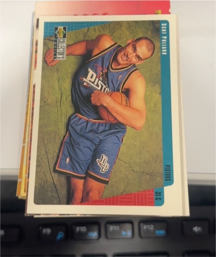 1997-98 Upper Deck Collector's Choice #244 Scot Pollard — front