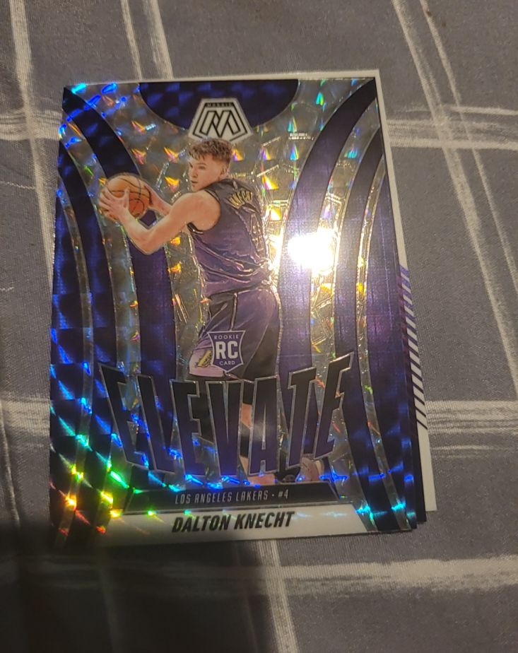 2024-25 Panini Mosaic #18 Dalton Knecht Elevate — front
