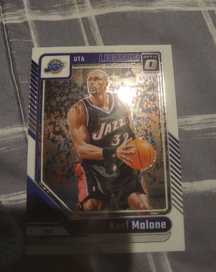 2024-25 Panini Donruss Optic #229 Karl Malone — front