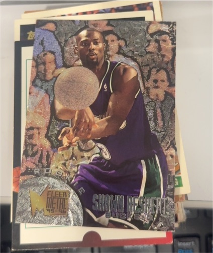 1995-96 Fleer Metal #166 Shawn Respert Rookie — front