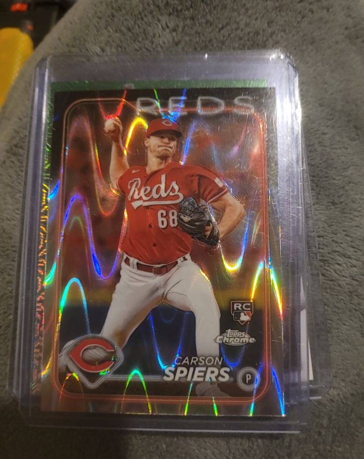 2024 Topps Chrome #167 Carson Spiers — front