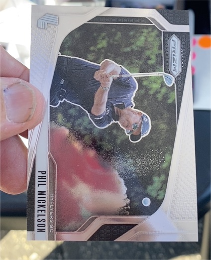 2025 Panini Prizm LIV Golf #90 Phil Mickelson — front