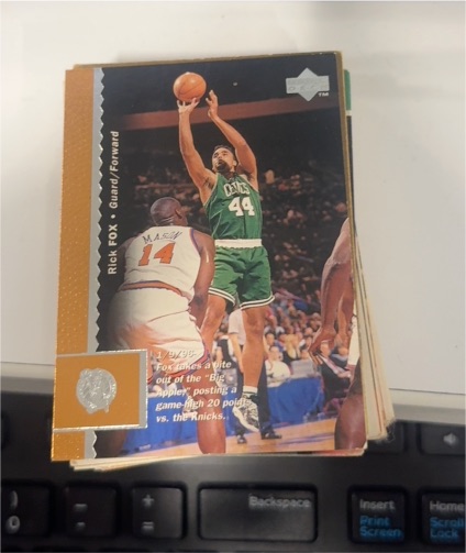 1996-97 Upper Deck #7 Rick Fox — front
