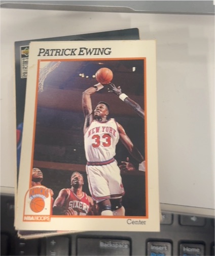 1991-92 NBA Hoops #140 Patrick Ewing — front