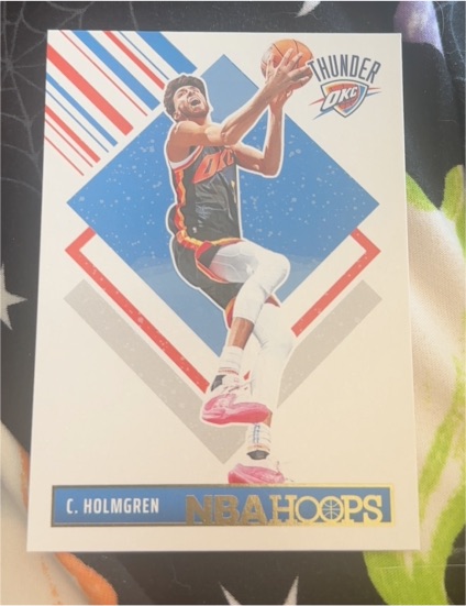 2024-25 Panini NBA Hoops #289 Chet Holmgren Tribute — front