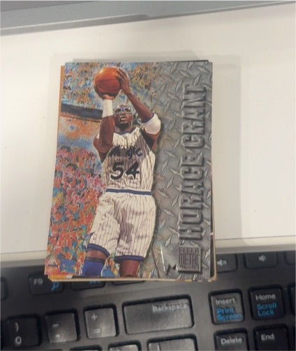 1996-97 Fleer Metal #36 Clyde Drexler — front