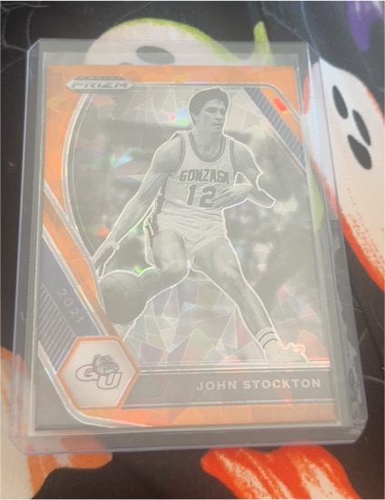 2021 Panini Prizm Draft Picks #87 John Stockton — front