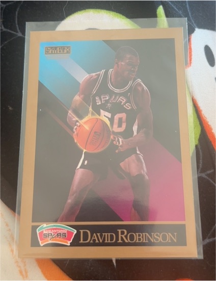 1990 Skybox #260 David Robinson — front