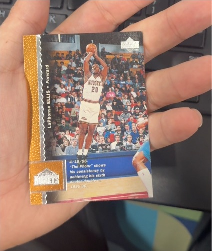 1996-97 Upper Deck #30 LaPhonso Ellis — front