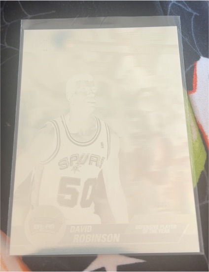 1992-93 Upper Deck #AW7 David Robinson Defensive Player of the Year — front