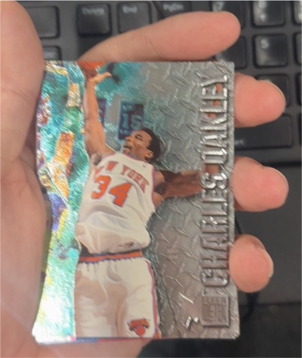 1996-97 Fleer Metal #65 Charles Oakley — front