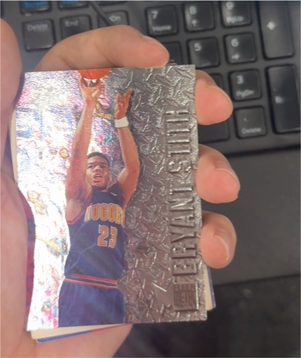 1996-97 Fleer Metal #27 Bryant Stith — front