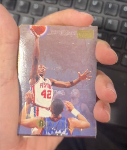 1996-97 SkyBox Premium #36 Theo Ratliff Detroit Pistons — front