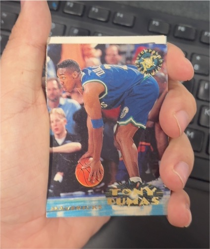 1995-96 Topps Stadium Club #220 Tony Dumas — front
