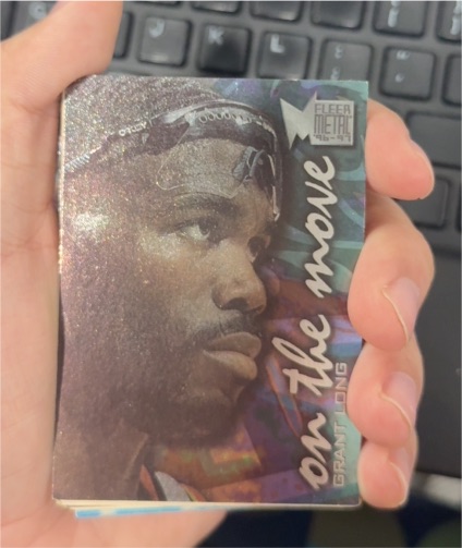 1996-97 Fleer Metal #116 Grant Long — front