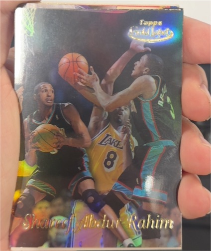 1999 Topps Gold Label #GL9 Shareef Abdur-Rahim — front
