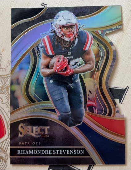 2023 Panini Select #223 Rhamondre Stevenson — front