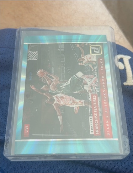 2021-22 Donruss Franchise Features #2 Giannis Antetokounmpo — front