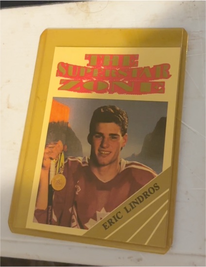 1991 Oddball The Superstar Zone #NNO Eric Lindros — front