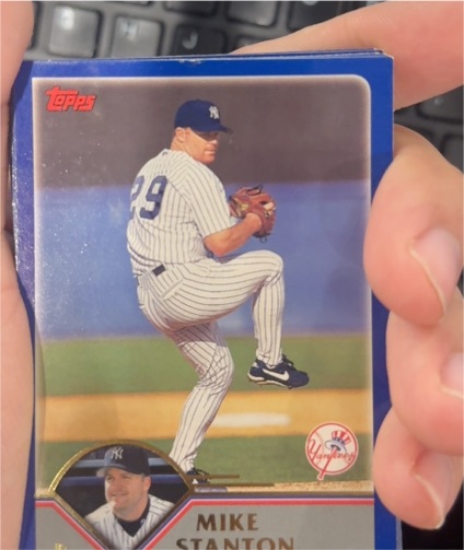 2003 Topps #29 Mike Stanton — front