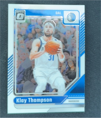 2024-25 Panini Donruss Optic #9 Klay Thompson — front