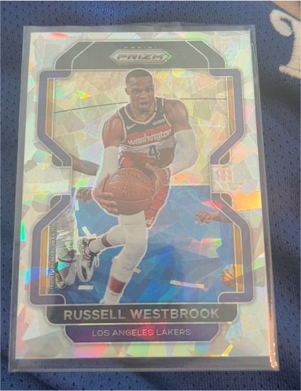 2021-22 Panini Prizm #55 Russell Westbrook — front