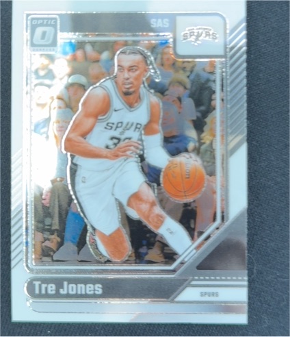 2024-25 Panini Donruss Optic #112 Tre Jones — front