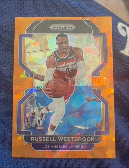 2021-22 Panini Prizm #55 Russell Westbrook — front