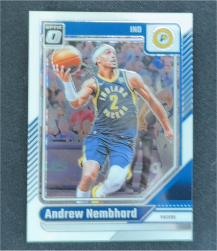 2024-25 Panini Donruss Optic #25 Andrew Nembhard — front