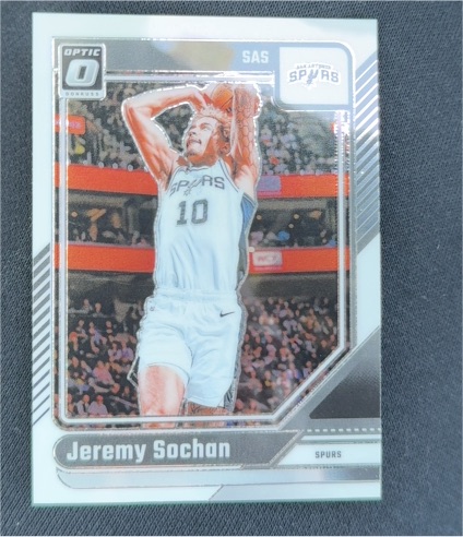 2024-25 Panini Donruss Optic #196 Jeremy Sochan — front