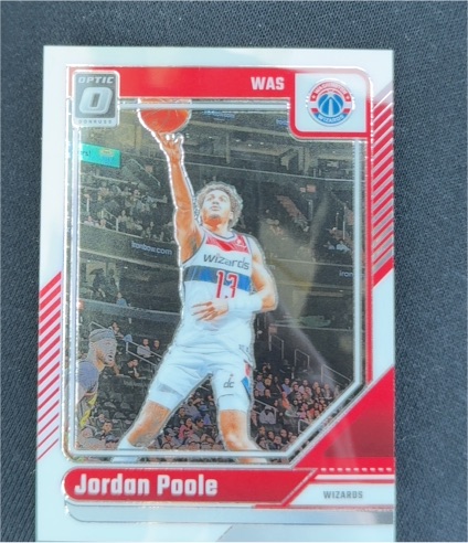 2024-25 Panini Donruss Optic #192 Jordan Poole — front