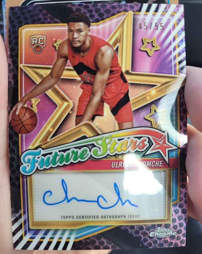 2024-25 Topps Chrome Future Stars #FSA-UN Ulrich Nsonche — front